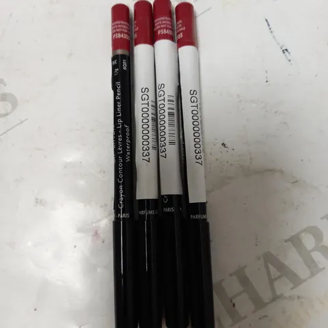 LOT OF 4 GIVENCHY LIPLNERS - #5