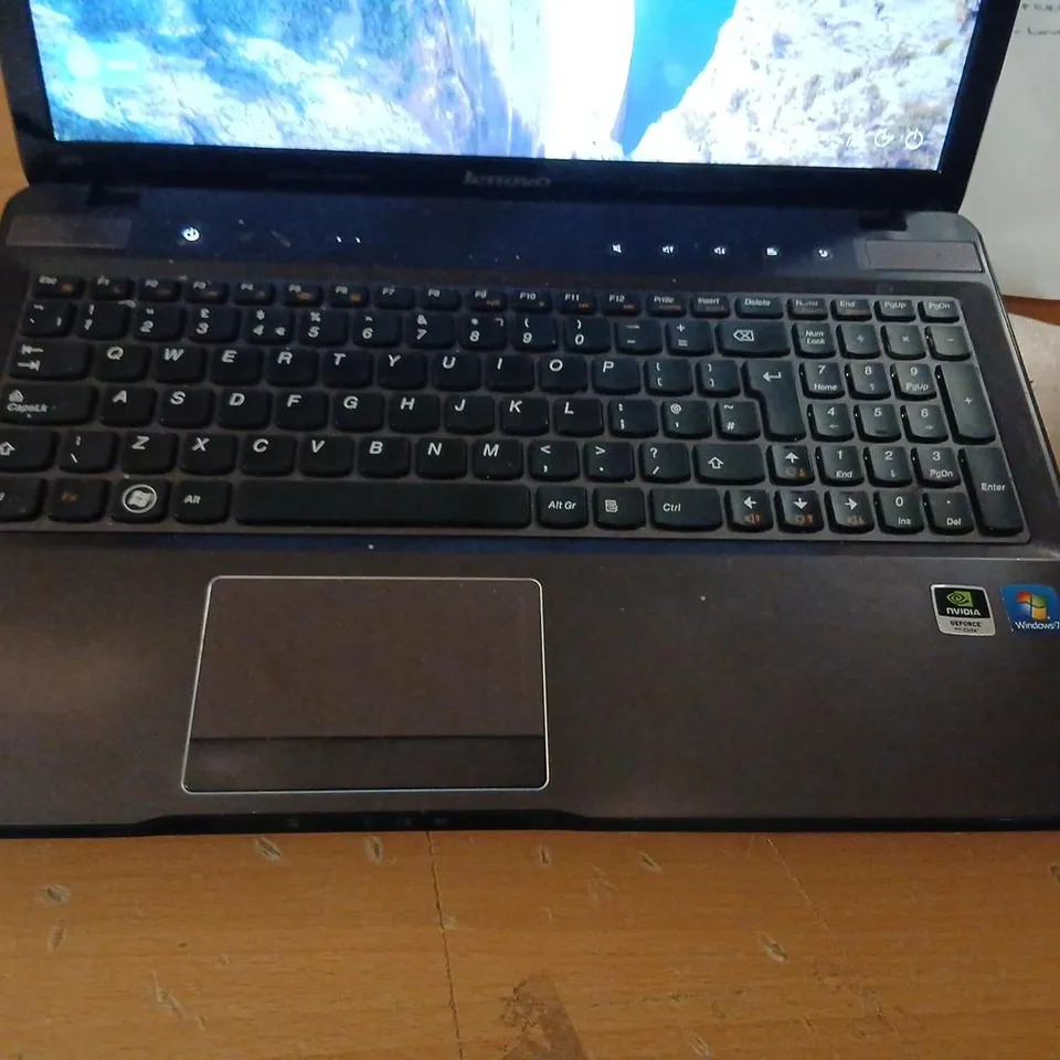 LENOVO IDEAPAD Z570 15.6IN LAPTOP WITH NVIDIA GEFORCE – WINDOWS 7