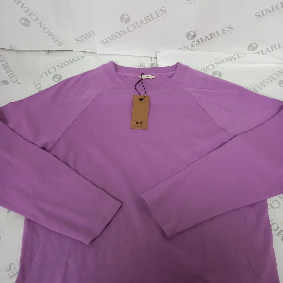 HUSH MATILDA RAGLAN TOP SIZE S