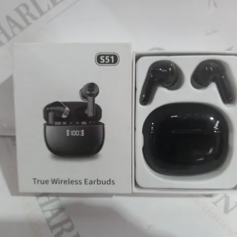 BOXED UNBRANDED TRUE WIRELESS EARBUDS S51