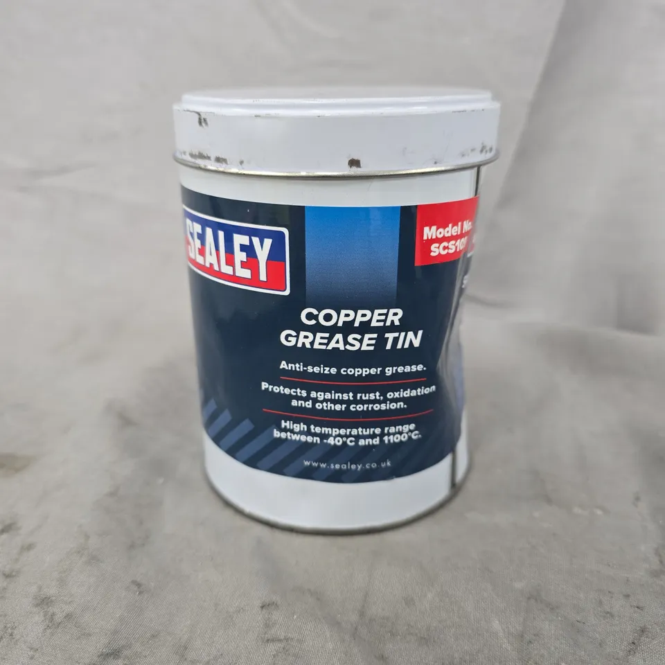 SEALEY COPPER GREASE TIN (500G)