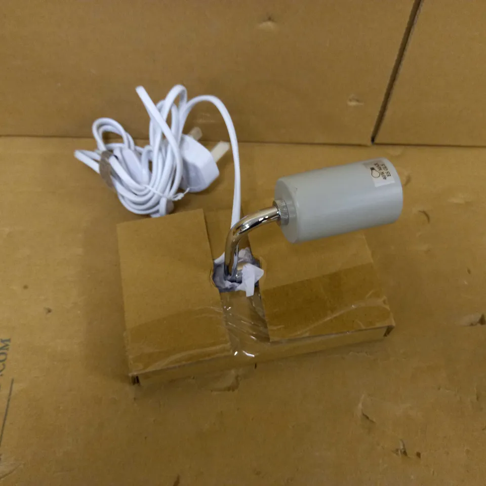 BOXED HOUSE SPOKE PLUG IN WALL LIGHT