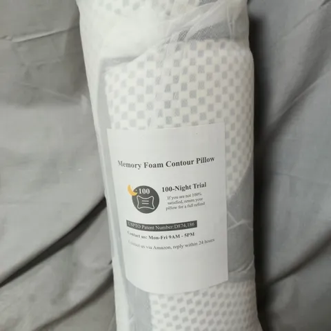 MEMORY FOAM CONTOUR PILLOW β IN ORIGINAL PACKAGING
