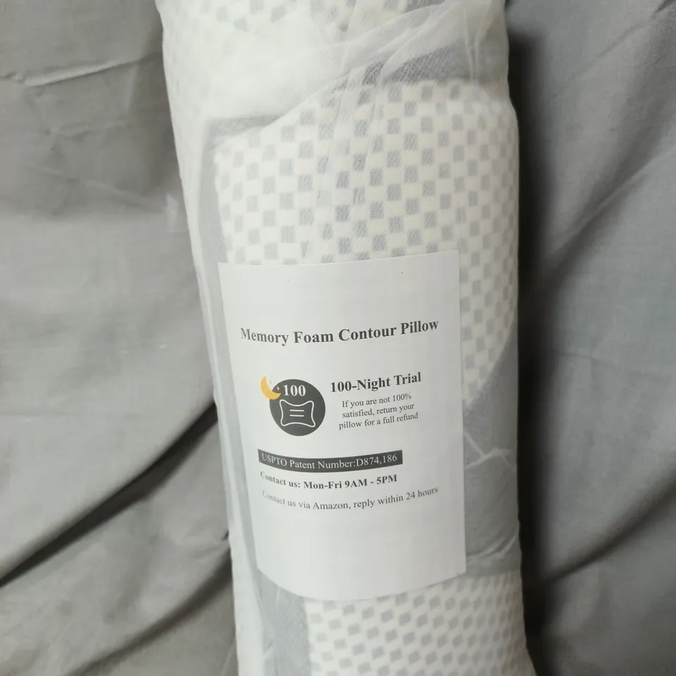 MEMORY FOAM CONTOUR PILLOW – IN ORIGINAL PACKAGING