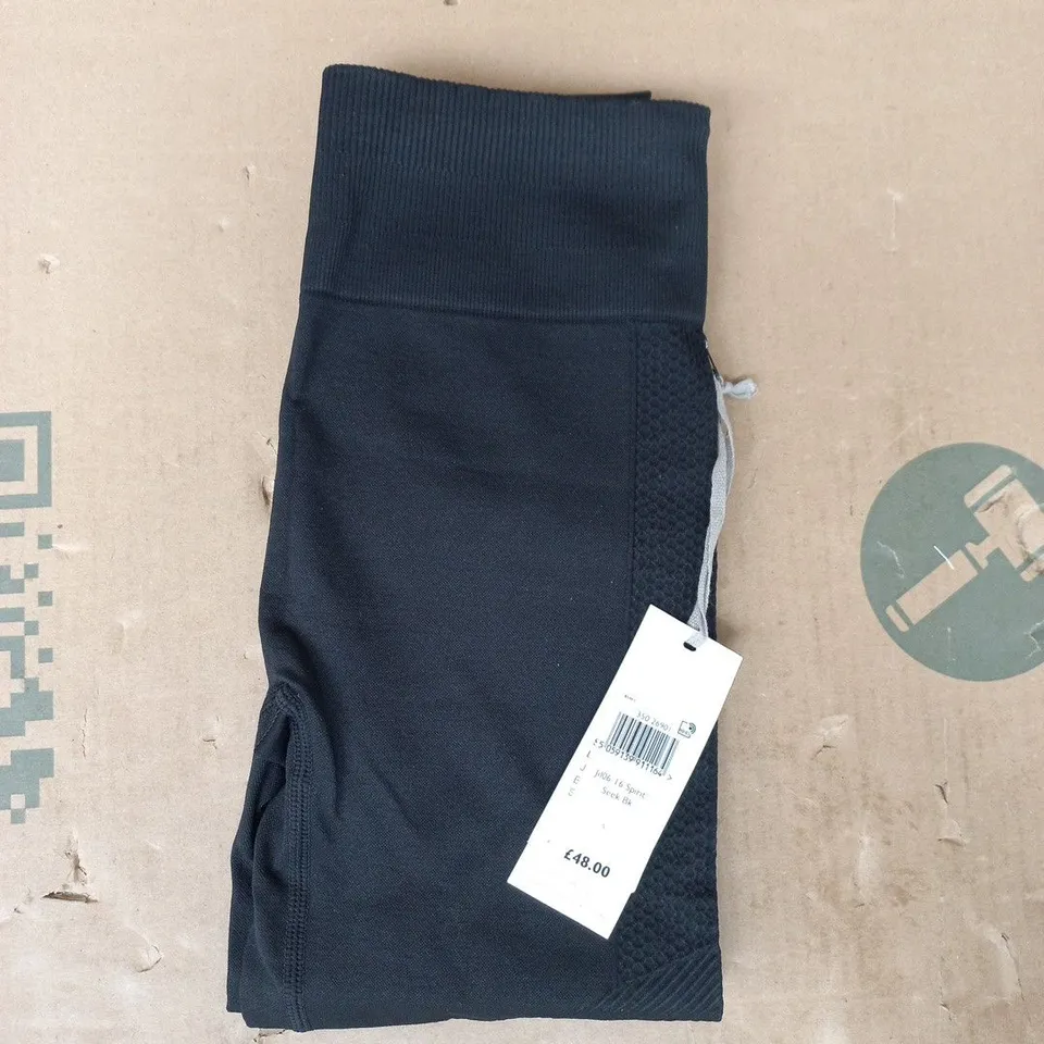 JILLA ACTIVE SPIRIT SEEK LEGGINGS IN BLACK SIZE SMALL