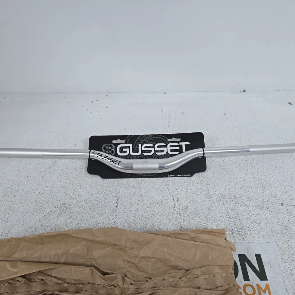 GUSSET BICYCLE HANDLEBAR – SILVER