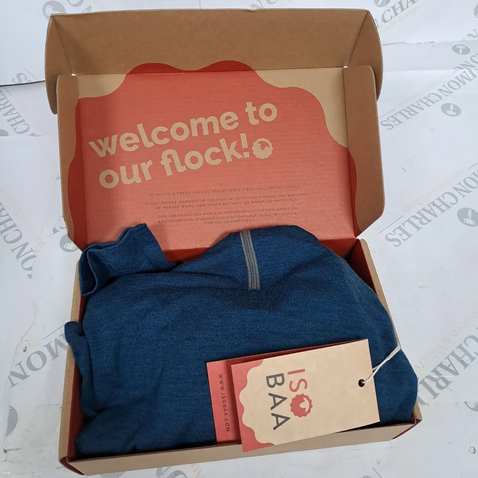 BOXED ISO BAA WOMENS MERINO 200 HOODIE - L