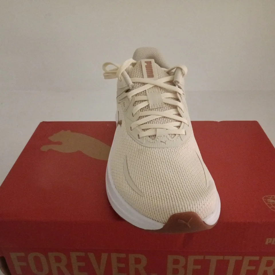 PUMA SKYROCKET LITE 2 UK 6 ALPINE SNOW PUMA GOLD BOXED