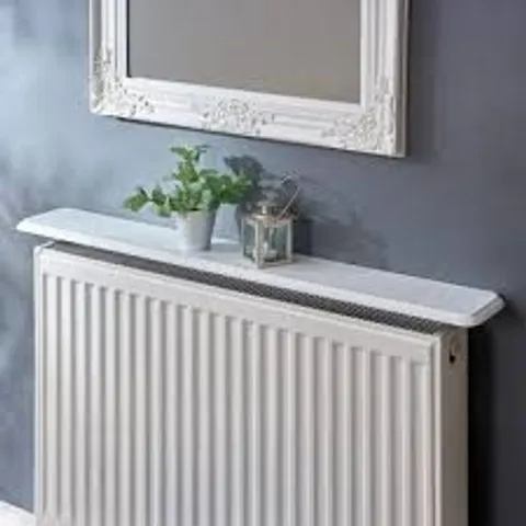 BOXED GREENHURST 45.5" INCH (115CM) RADIATOR SHELF PAINTED SATIN WHITE