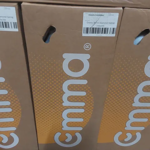 BRAND NEW BOXED EMMA UK V2 DIAMOND HYBRID 150 x 200CM KING SIZE 