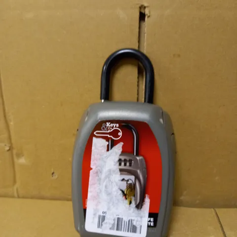 MASTER LOCK KEY STORAGE COMPARTMENT
