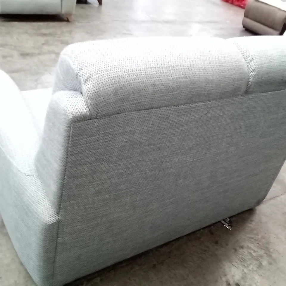 DESIGNER G PLAN HAMILTON 2 SEATER SOFA - DOMASO SKY FABRIC 