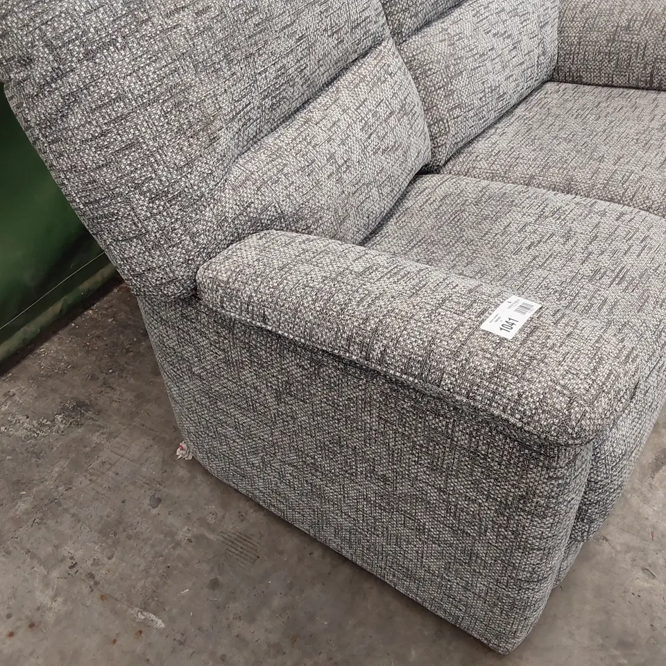 QUALITY BRITISH DESIGNER G PLAN CHADWICK TWO SEATER SOFA REMCO SLATE FABRIC 