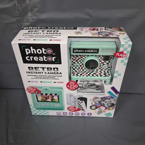 BOXED PHOTO CREATOR RETRO INSTANT CAMERA 