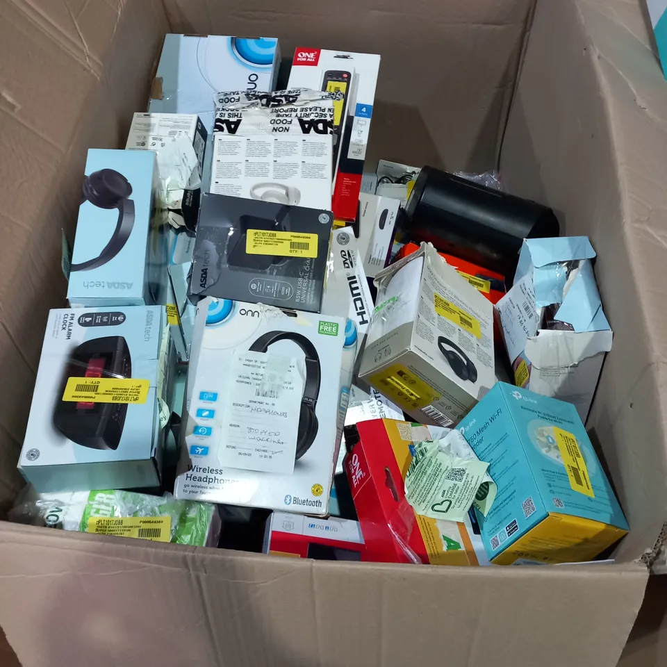 LARGE QUANTITY OF ASSORTED ELECTRICAL PRODUCTS TO INCLUDE;