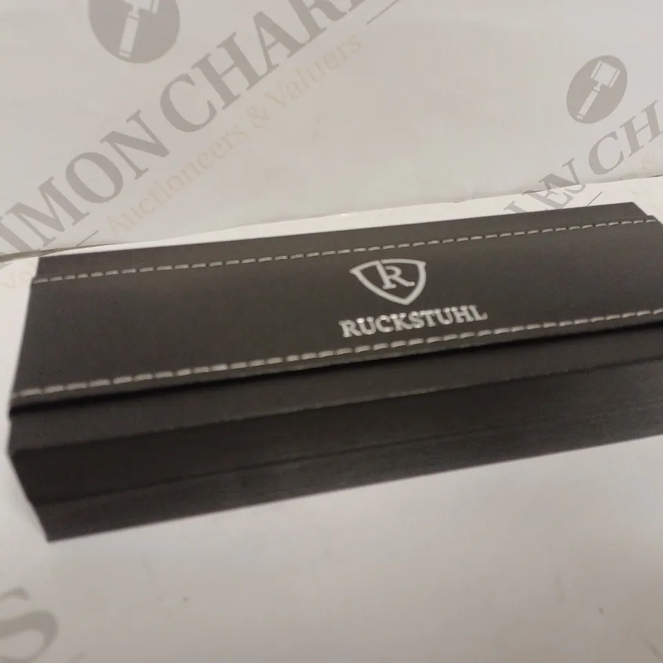 RUCKSTUHL STAINLESS STEEL LUXURY PEN WITH GIFT BOX 