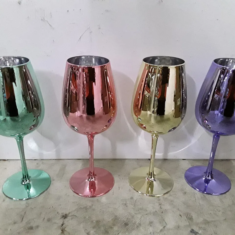 FAIRMONT PARK BURNSVILLE 4 - PIECE 470ML PLASTIC ALL PURPOSE WINE GLASS STEMWARE SET