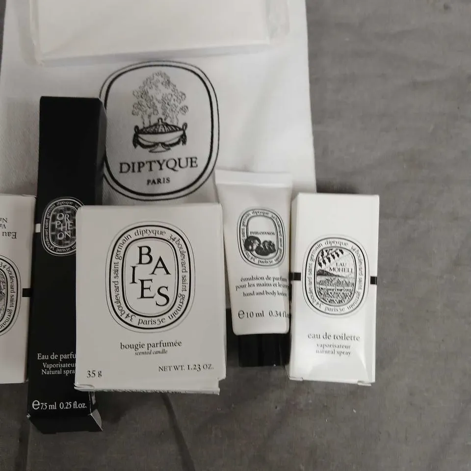 DIPTYQUE ORPHEON EAU DE PARFUM 75 ML + BAIES CANDLE 35 G