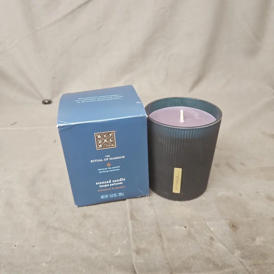 BOXED THE RITUAL OF HAMMAM SCENTED CANDLE (290G)
