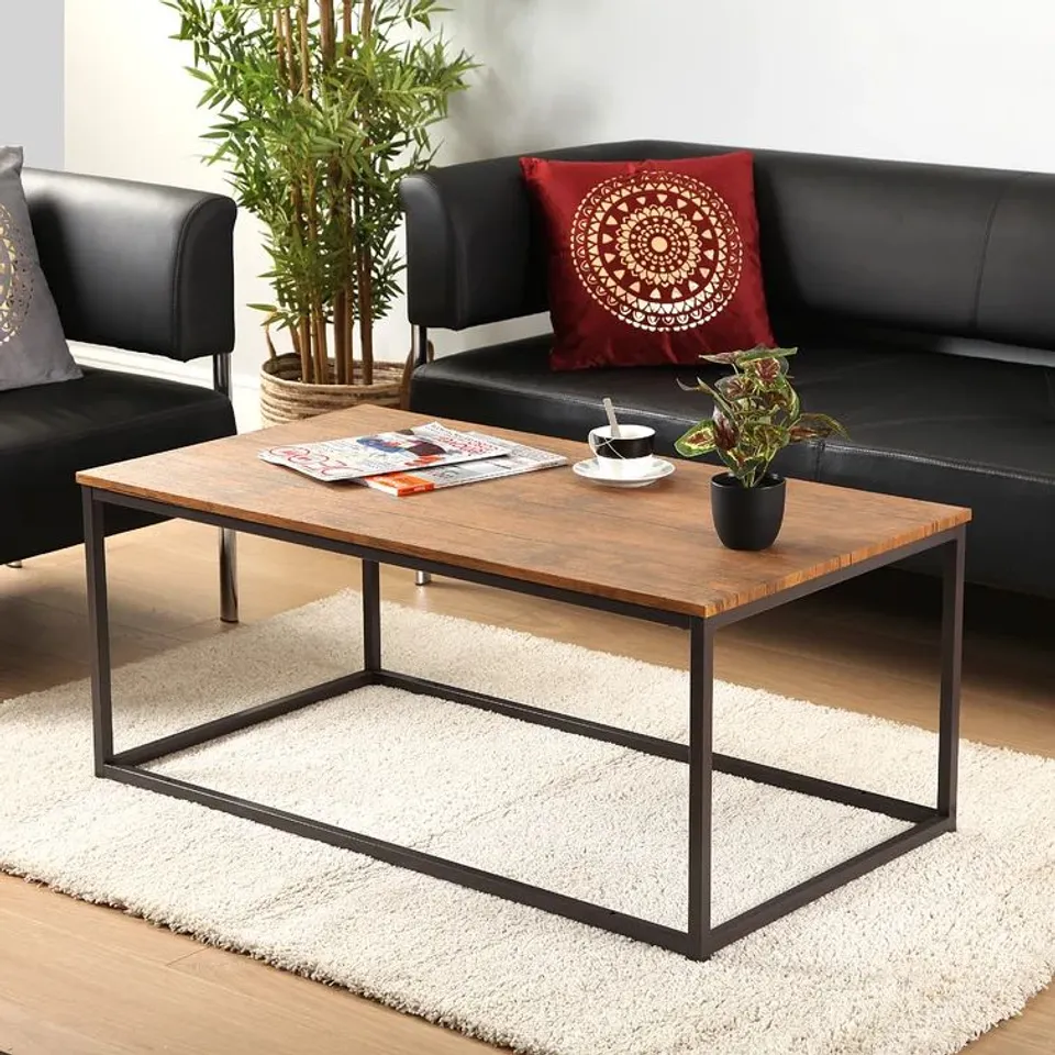 BOXED AAKRITA COFFEE TABLE DARK BROWN 