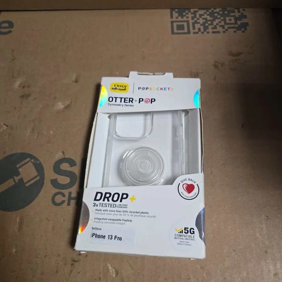 BOX OF APPROXIMATELY 50 ASSORTED PHONE CASES INCLUDING OTTER STRADA VIA AND OTTER POP 