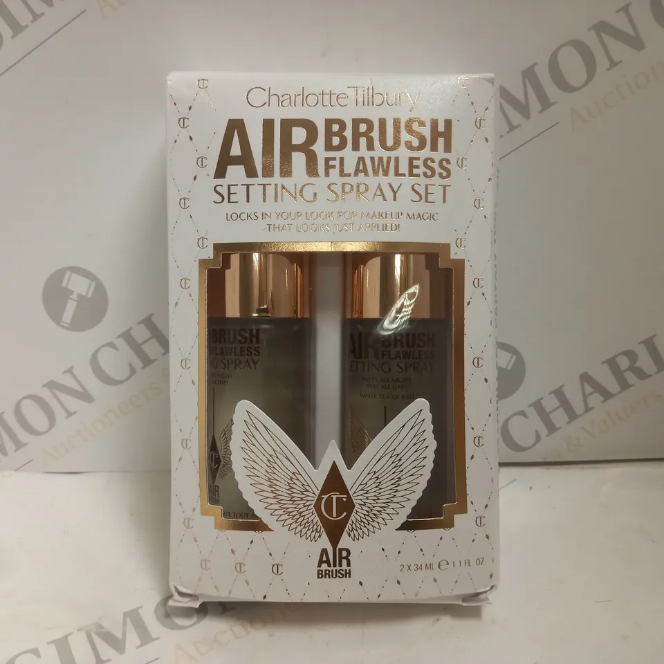 CHARLOTTE TILBURY AIRBRUSH FLAWLESS SETTING SPRAY SET