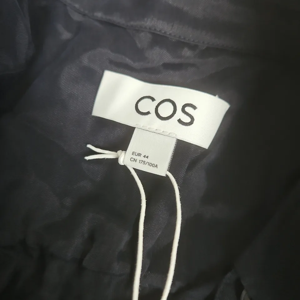 COS Navy Button-Down Shirt, Women's, EU 44