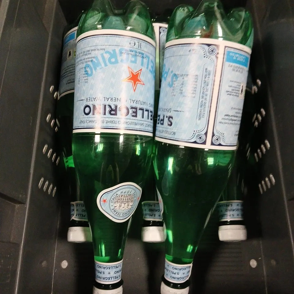 S.PELLEGRINO X6 SPARKLING NATURAL MINERAL WATER 6X1L - COLLECTION ONLY