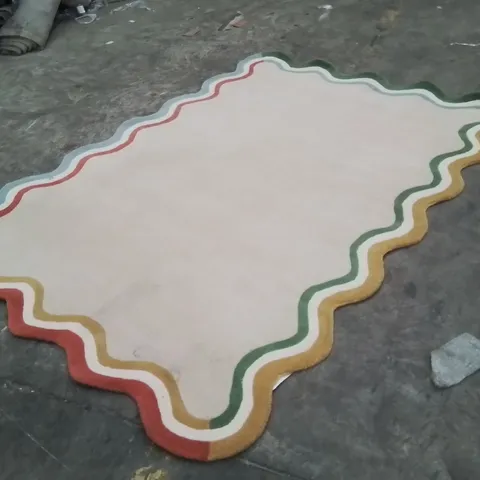 QUALITY DESIGNER AREA RUG - APPROXIMATELY 230X160CM