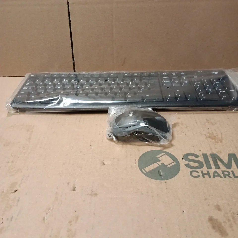 LOGITECH MK270 WIRELESS COMBO KEYBOARD AND MOUSE BOXED