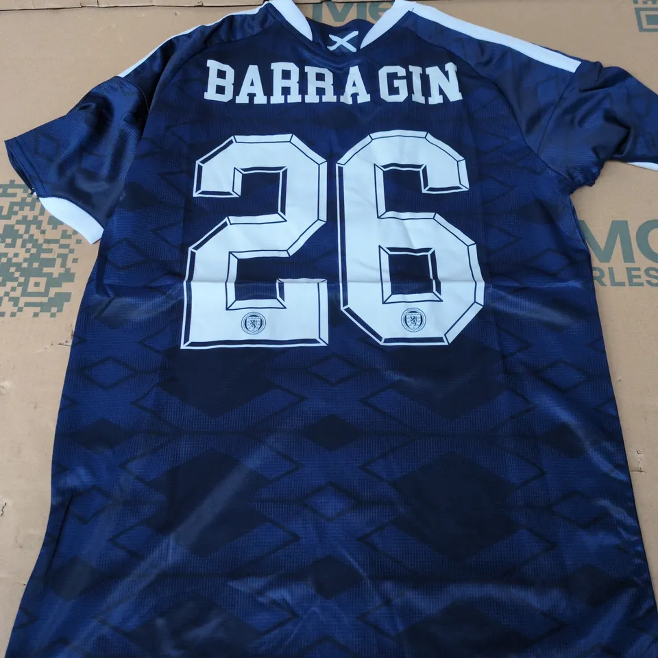 ADIDAS SCOTLAND HOME JERSEY (#26 - BARRA GIN) - SMALL