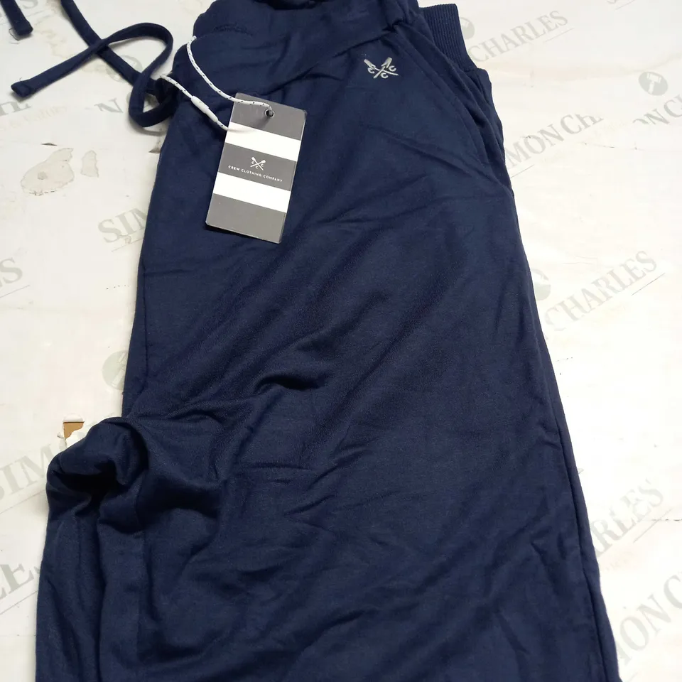 CREW CLOTHING COMPANY SOFT SPUN JOGGERS SIZE S
