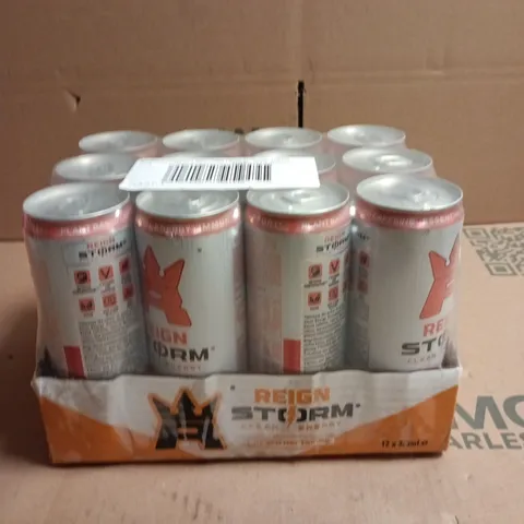 REIGN STORM ENERGY DRINK - 12 X 355ML CANS