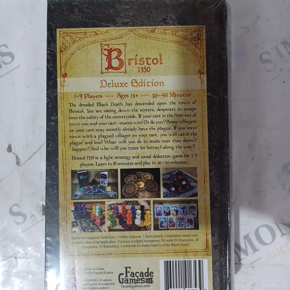 FACADE GAMES BRISTOL 1350 DELUXE EDITION BOARD GAME