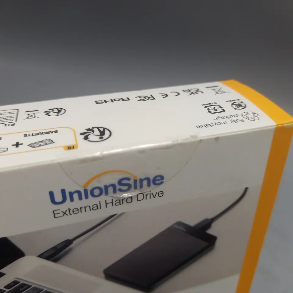 SEALED UNIONSHINE DATAPOCKET EXTERNAL HARD DRIVE - 1 TB