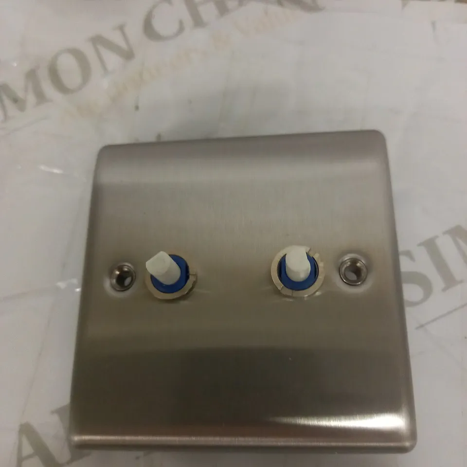 BG ELECTRICAL DOUBLE DIMMER INTELLIGENT LIGHT SWITCH