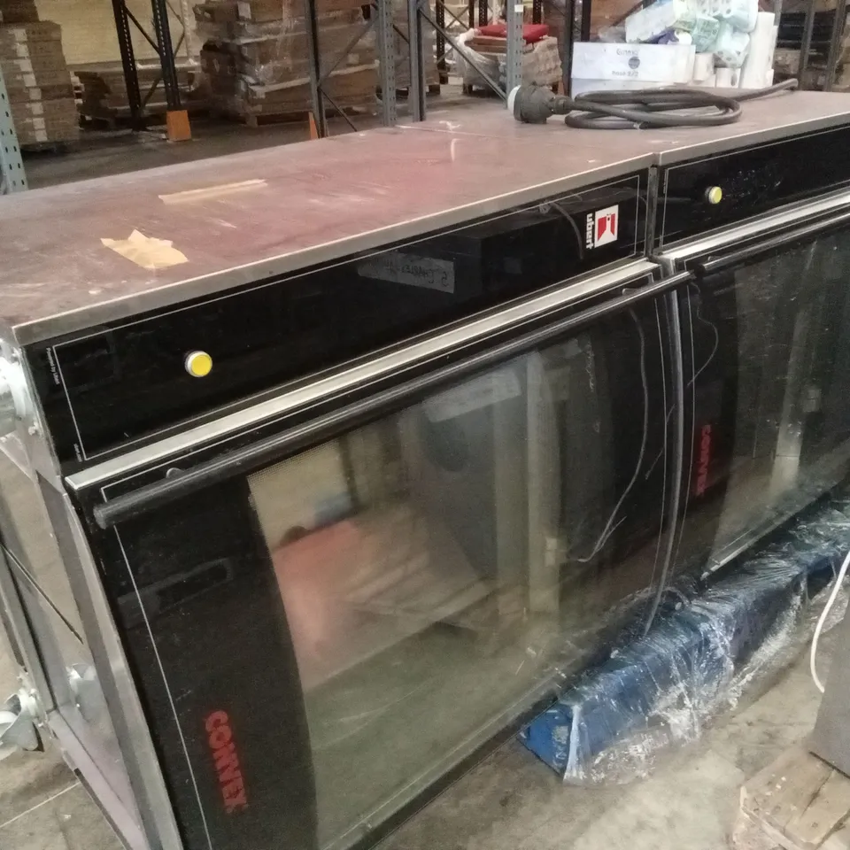 UBERT CONVEX COMMERCIAL KITCHEN DOUBLE ROTISSERIE OVEN