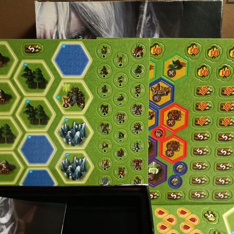 WARCRAFT: THE BOARD GAME EXPANSION SET – ENGLISH RULES, BOXED