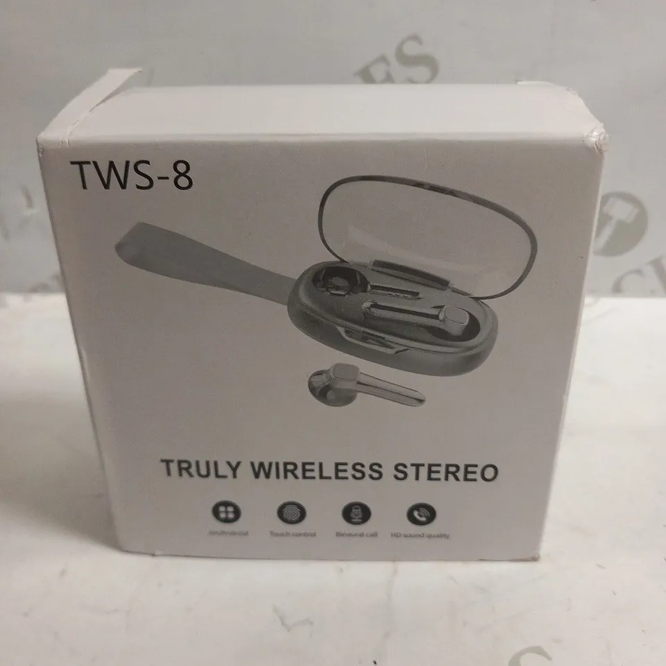 BOXED TWS-8 TRULY WIRELESS STEREO 