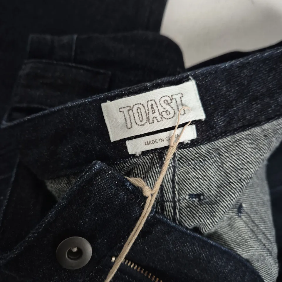 TOAST JAPANESE DENIM TROUSERS – INDIGO, UK 30 (EU 46) US 30