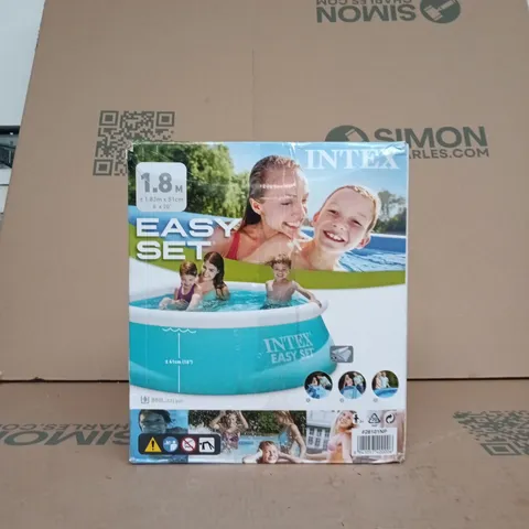 INTEX EASY SET POOL – 1.83M DIAMETER X 0.51M DEPTH, BOXED