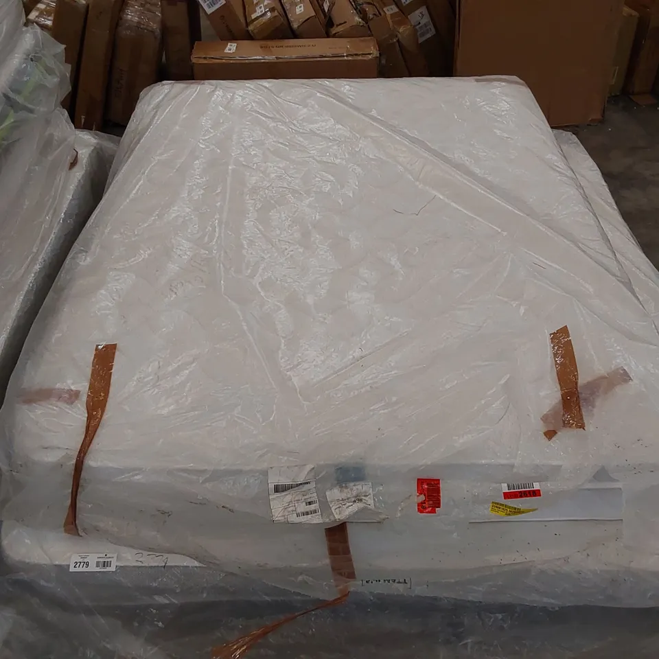 QUALITY BAGGED 5' KINGSIZE MEMORY WOOL POCKET SPRUNG HYBRID MATTRESS