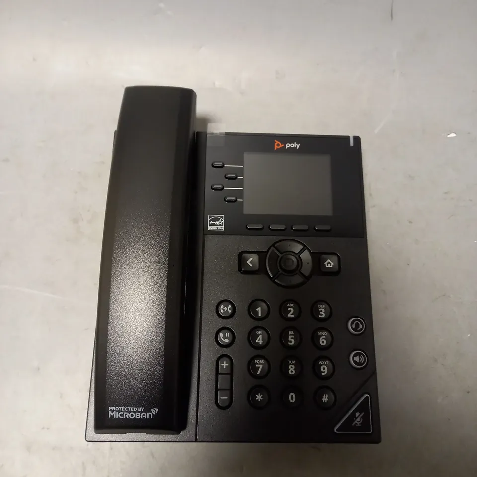 POLYCOM VVX 250 DESKTOP BUSINESS PHONE - BLACK