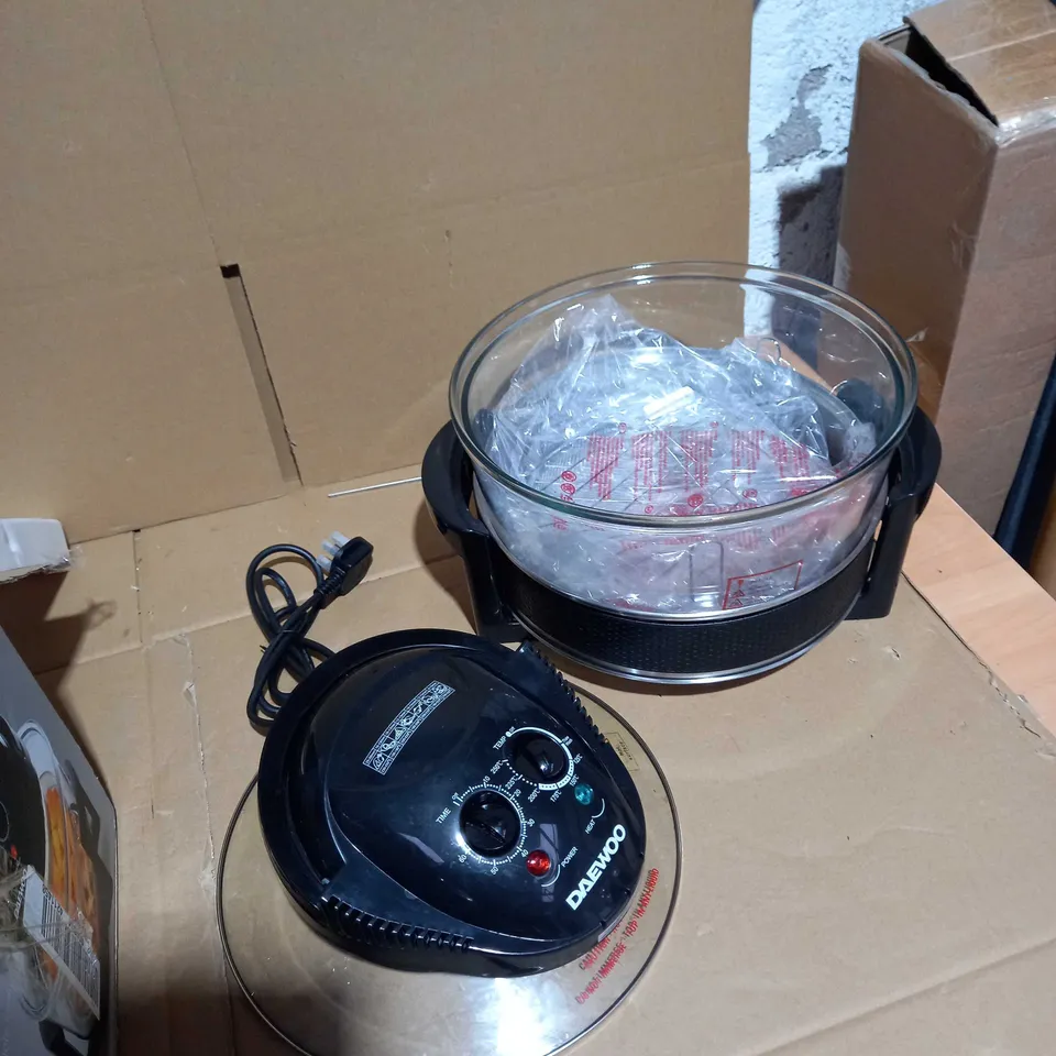 DAEWOO DELUXE 17L 1300W HALOGEN AIR FRYER 