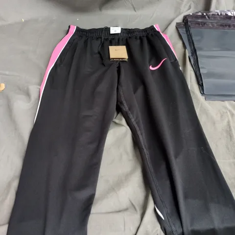NIKE STRIKE PT SLIM FIT TRACK PANTS – BLACK/PINK (MEN'S)