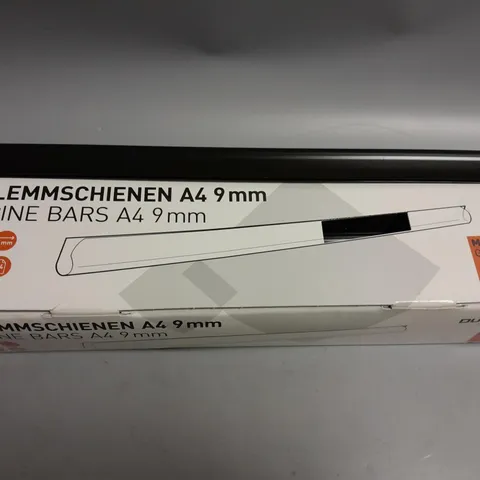 BOXED APPROX 25 SPINE BARS A4 9MM