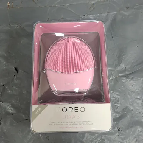 FOREO LUNA 3 SMART FACIAL CLEANSING & FIRMING MASSAGE - PINK