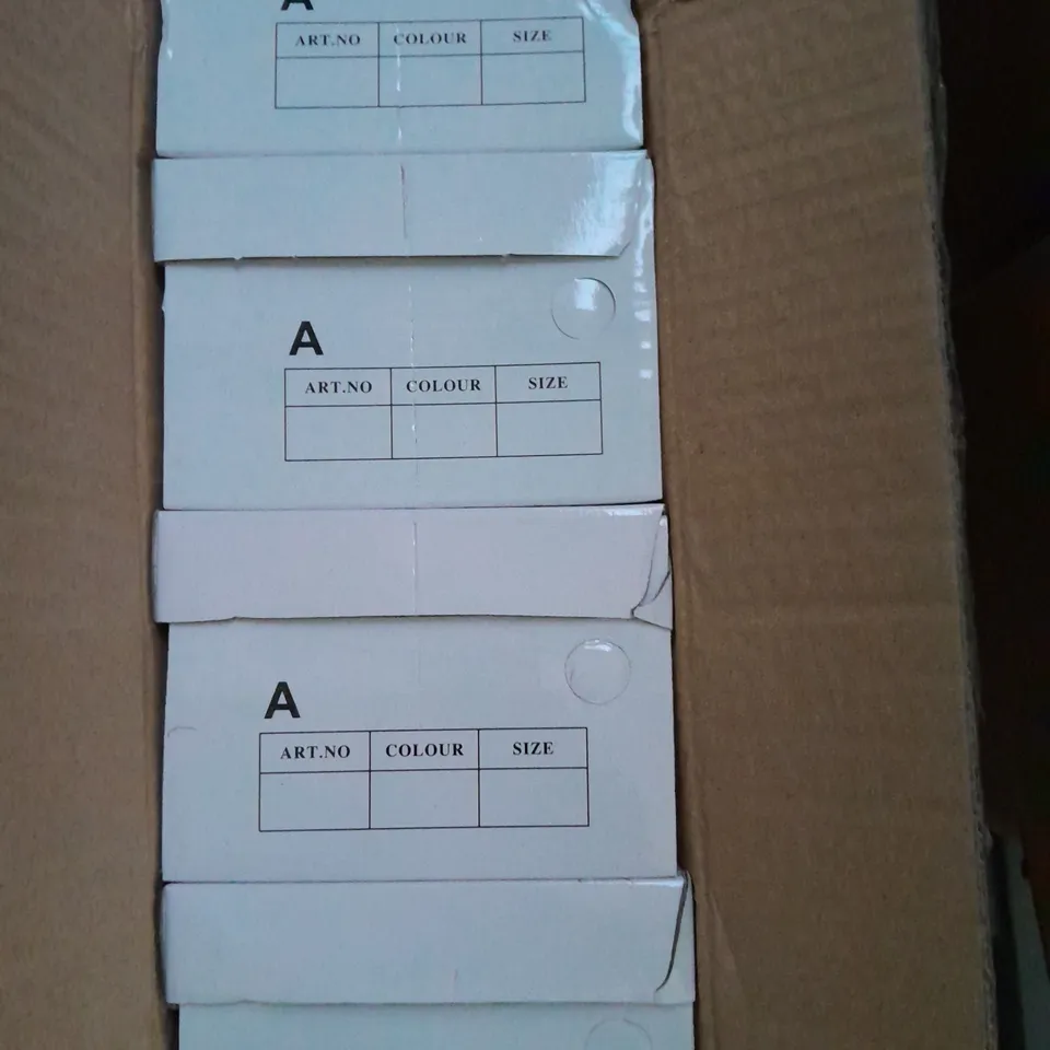 APPROXIMATELY 12 BOXED PAIR OF BLUE SLIP ON TRAINERS IN VARIOUS SIZES TO INCLUDE SIZE 37EU 