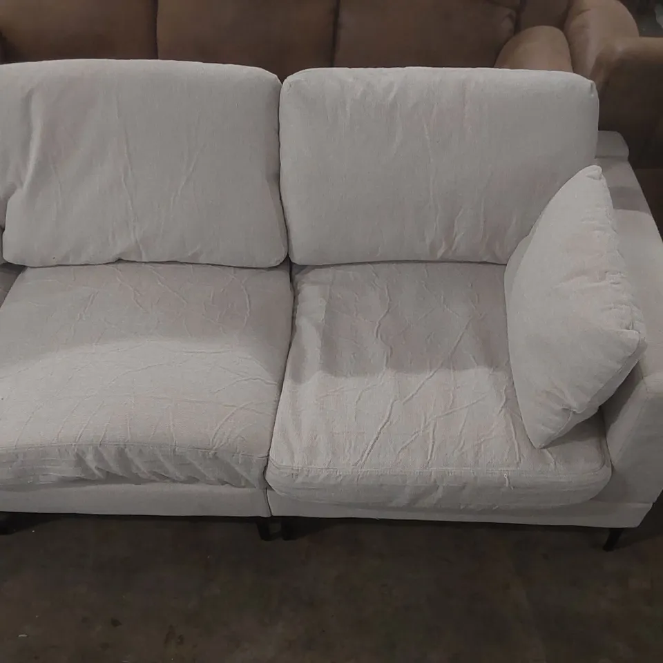 QUALITY DESIGNER DAN 71CM COTTON SQUARE ARM SOFA