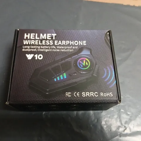 HELMET WIRELESS EARPHONE – V10, BOXED